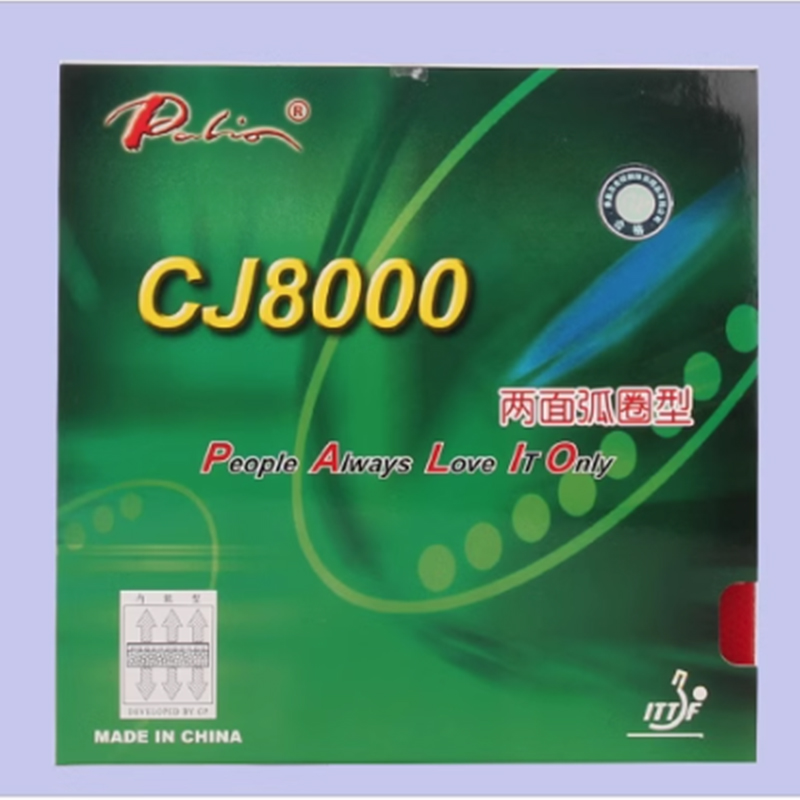 Table Tennis Germany - Palio CJ8000 rubber voor tafeltennis, zowel