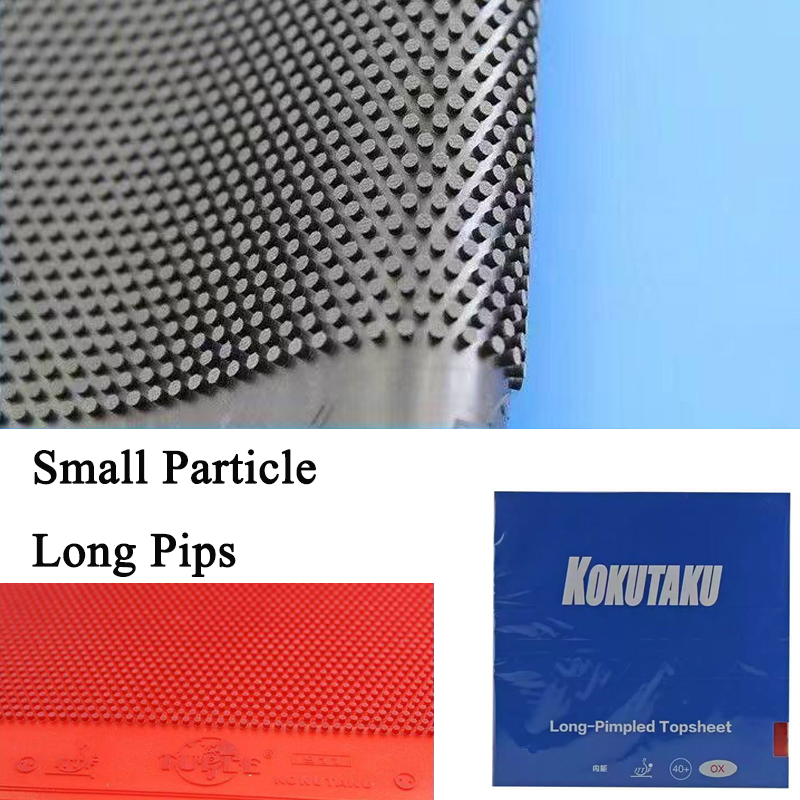 Table Tennis Grip - KOKUTAKU Kleine Deeltjes Tafeltennisrubber Lange Pips