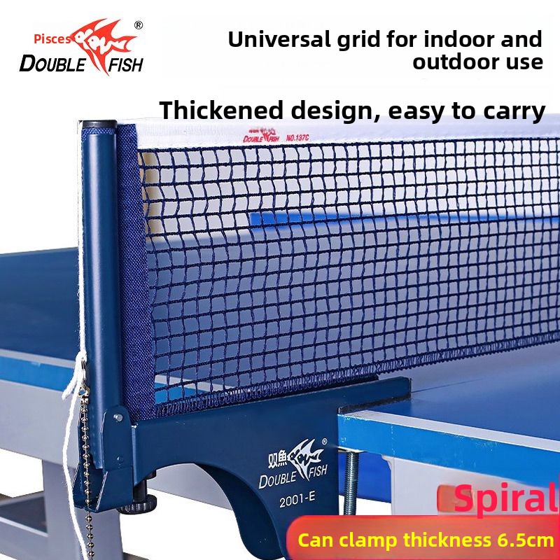 Table Tennis Dimension - Draagbaar tafeltennisnetframe, standaard, universeel, wedstrijd, balblok,