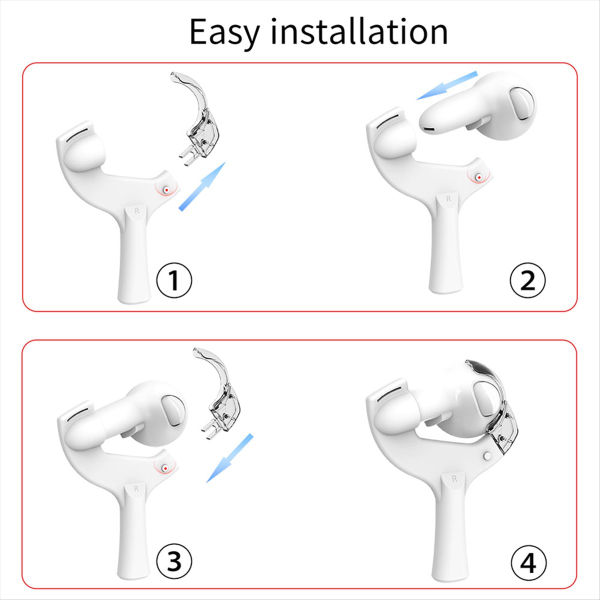 Table Tennis Grip - Giftnew VR Tafeltennis Paddle Grip Handgreep