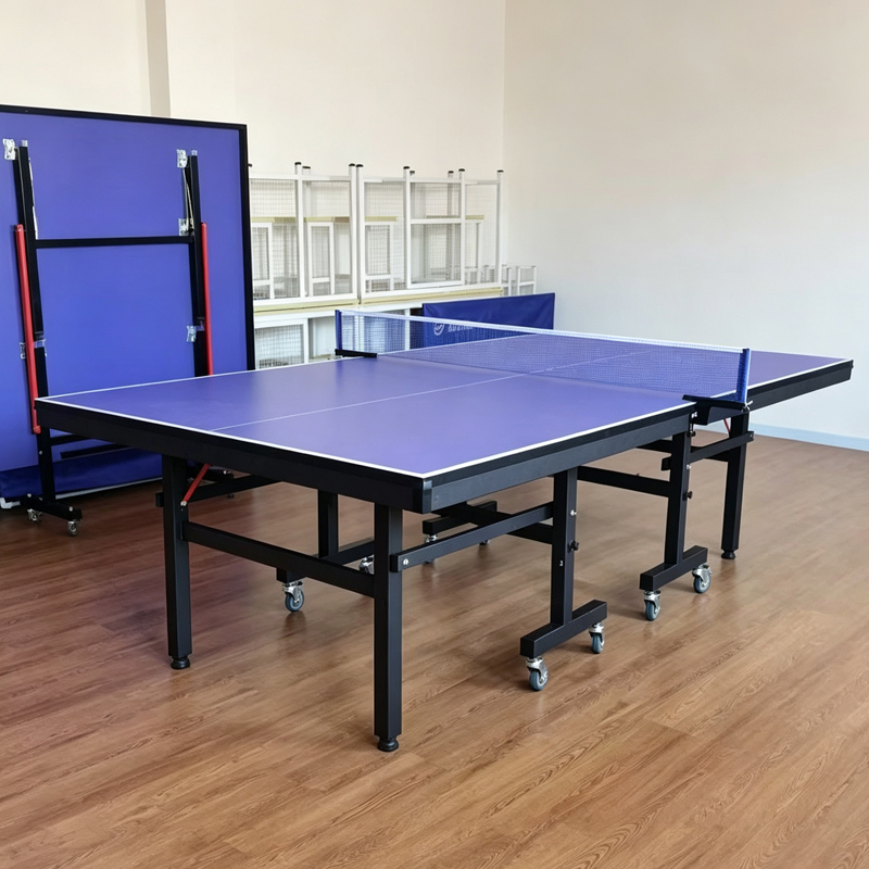 Table Tennis Training - Hoge kwaliteit internationale standaard binnen-tafeltennistafel, opklapbaar,