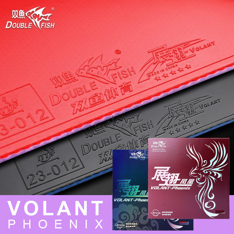 Table Tennis Grip - DUBBELE VIS Volant Phoenix Tafeltennisrubber Kleverige