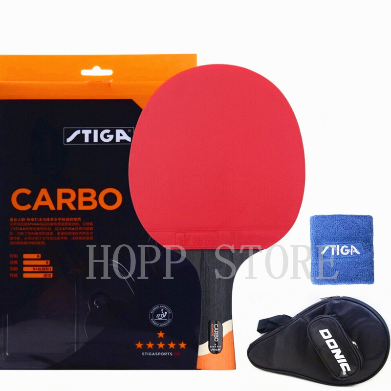 Table Tennis Padel - Stiga 6 Ster Racket Offensief Professionele