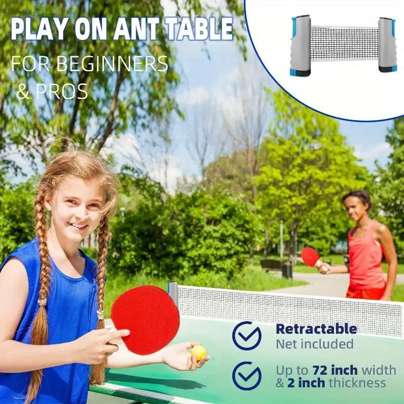 Draagbaar tafeltennisnet Uitbr - Table Tennis Dimension recensie en prijs