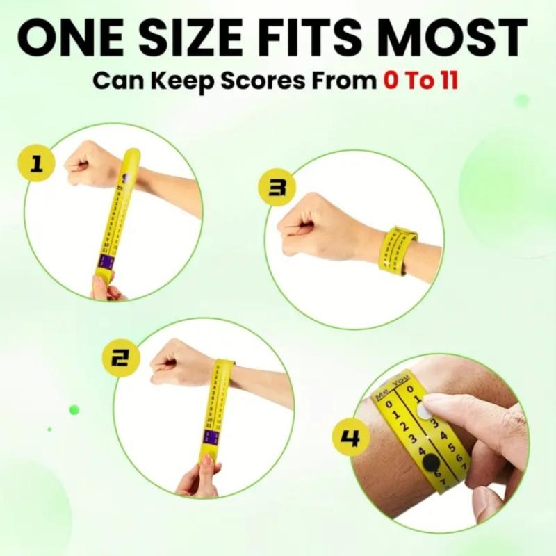 Pickleball Scorekeeper-polsban - Table Tennis Grip recensie en prijs