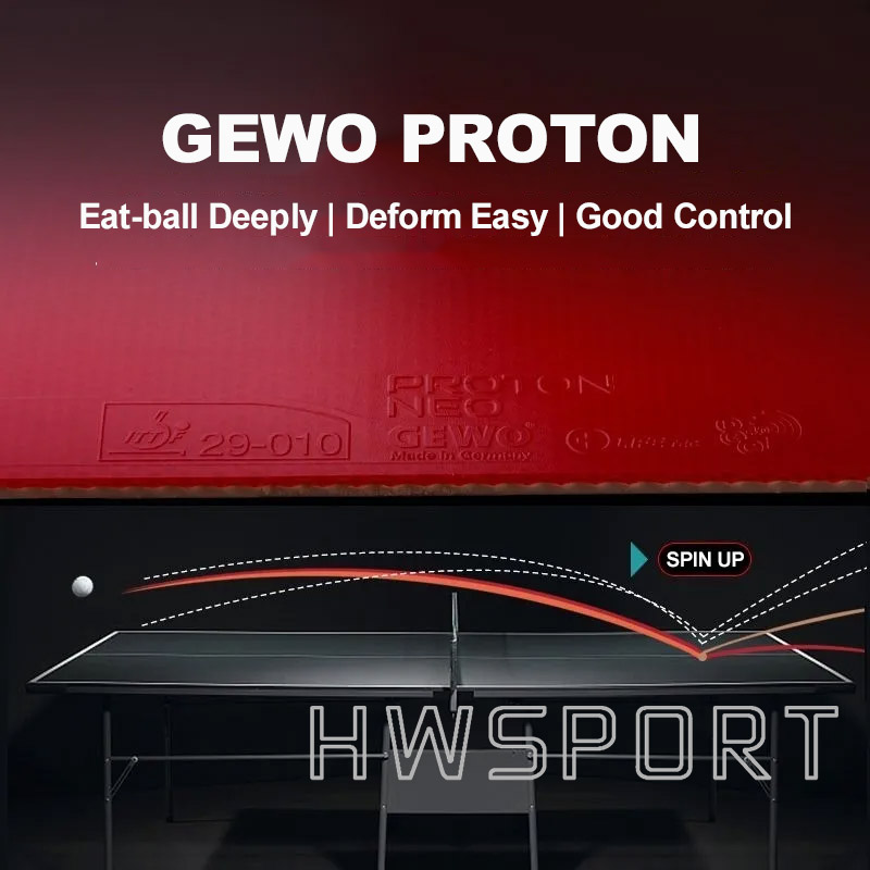 Gewo Proton Neo Tafeltennis Ru - Table Tennis Germany recensie en prijs