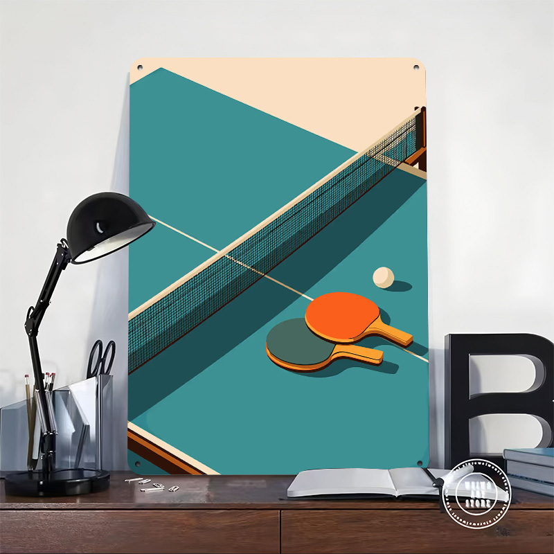Tafeltennis Stilleven Illustra - Table Tennis Illustration recensie en prijs