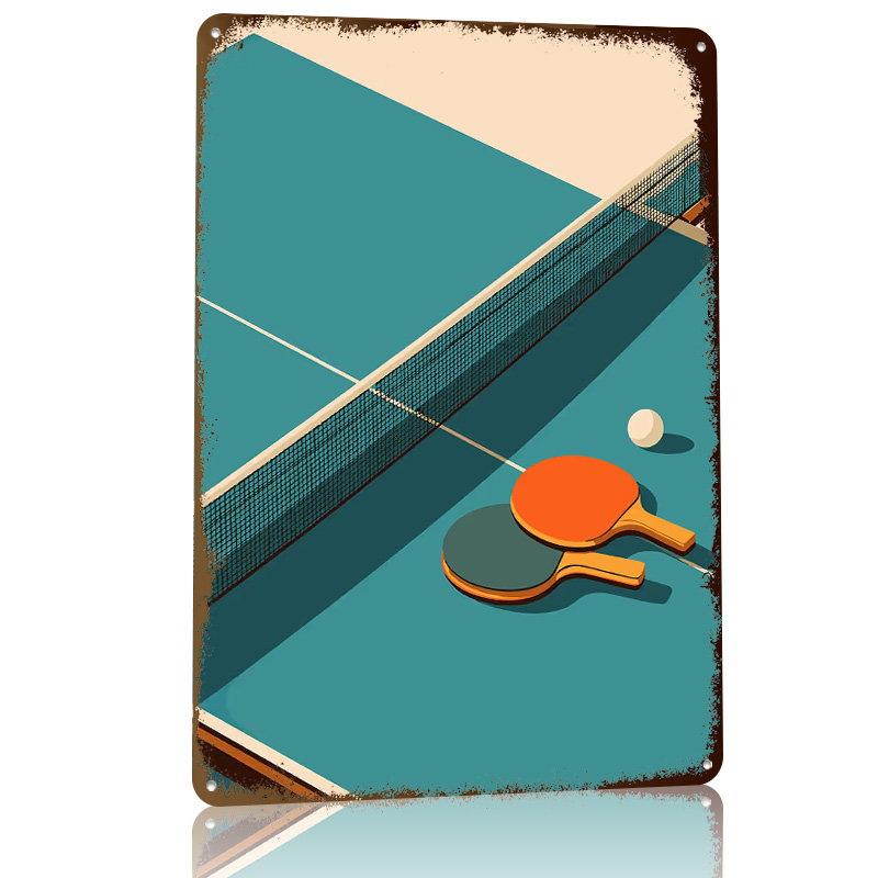 Tafeltennis Stilleven Illustra - Table Tennis Illustration recensie en prijs