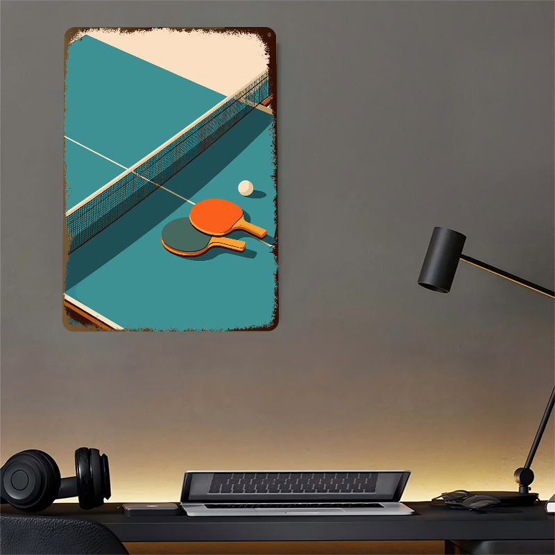 Tafeltennis Stilleven Illustra - Table Tennis Illustration recensie en prijs