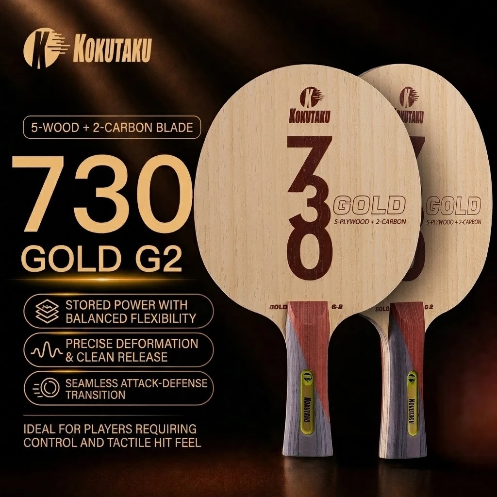 Kokutaku Tafeltennisbat FL 730 - Table Tennis Training recensie en prijs