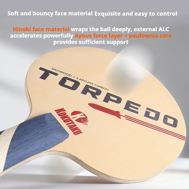 KOKUTAKU TORPEDO Tafeltennisbl - Table Tennis Training recensie en prijs