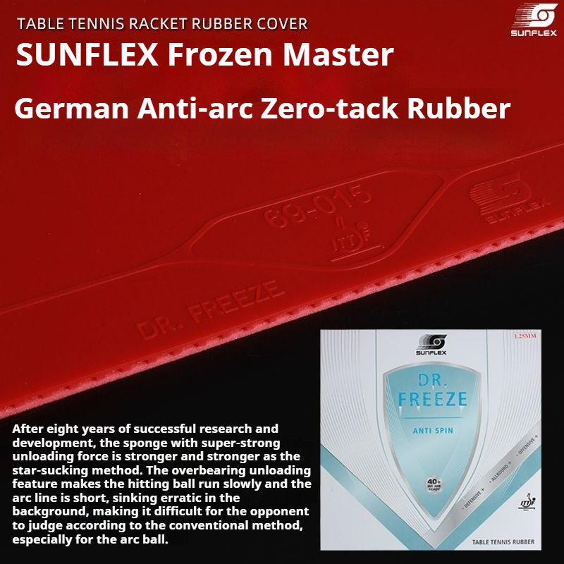 SUNFLEX DR.FREEZE Anti-boog Ta - Table Tennis Germany recensie en prijs